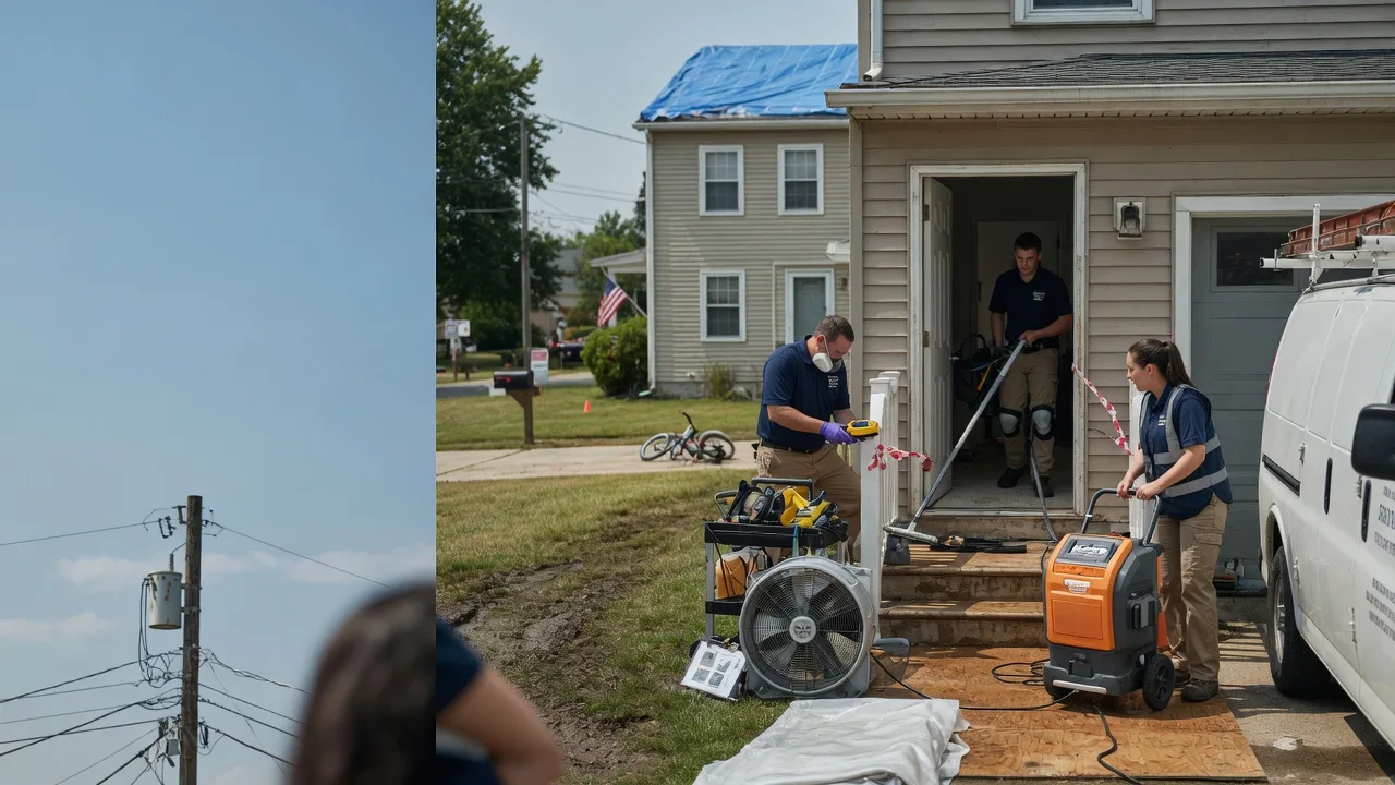 Water Damage Repair in Ebervale, PA near me